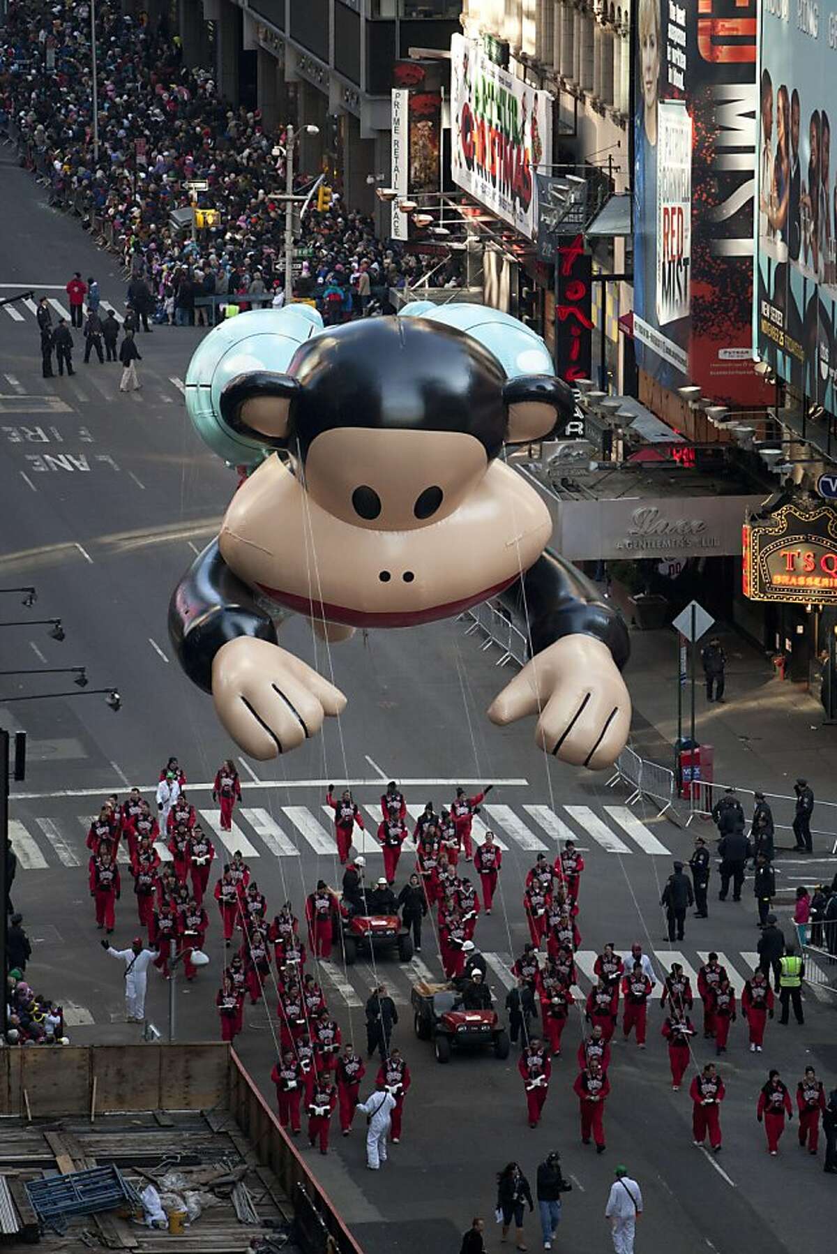 Macy's Parade Draws Millions To Streets Of N.y.