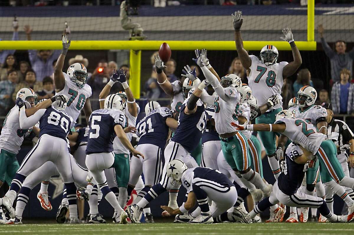Dallas wins on lastsecond field goal