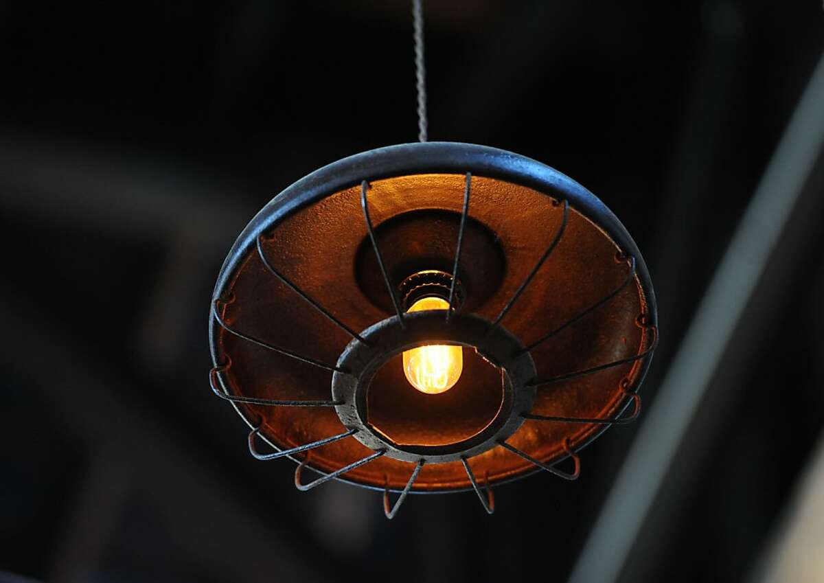 Antiques repurposed as lighting