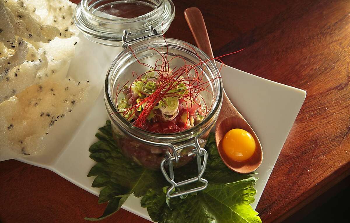 The Tuna Tartare at Hecho Restaurant in San Francisco, Calif., is seen on June 10th, 2011.