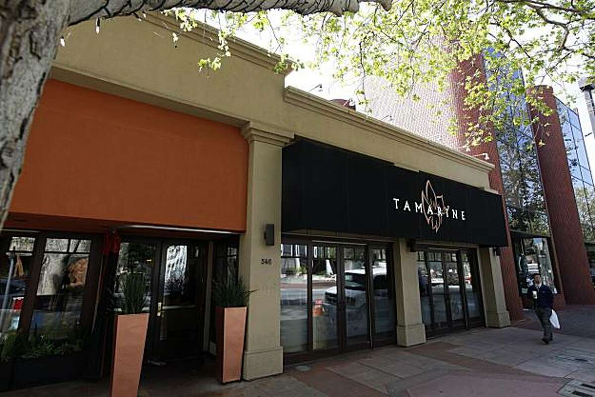 Along University Ave, "Tamarine" restaurant in Palo Alto, Calif. on Wednesday April 29, 2009.