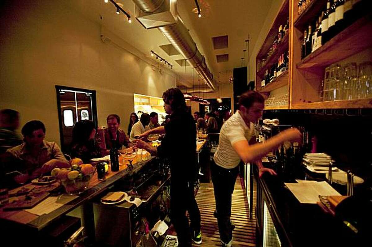 An interior view of the Starbelly Restaurant in San Francisco, Calif. on Friday, Oct. 2, 2009.