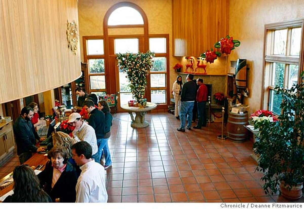 ###Live Caption:ZD winery in Napa. Wine tasting room reviews. Photographed in Wine Country on 12/26/07. Deanne Fitzmaurice / The Chronicle###Caption History: .jpg ZD winery in Napa. Wine tasting room reviews. Photographed in Wine Country on 12/26/07. Deanne Fitzmaurice / The Chronicle###Notes:###Special Instructions:Mandatory credit for photographer and San Francisco Chronicle. No Sales/Magazines out.