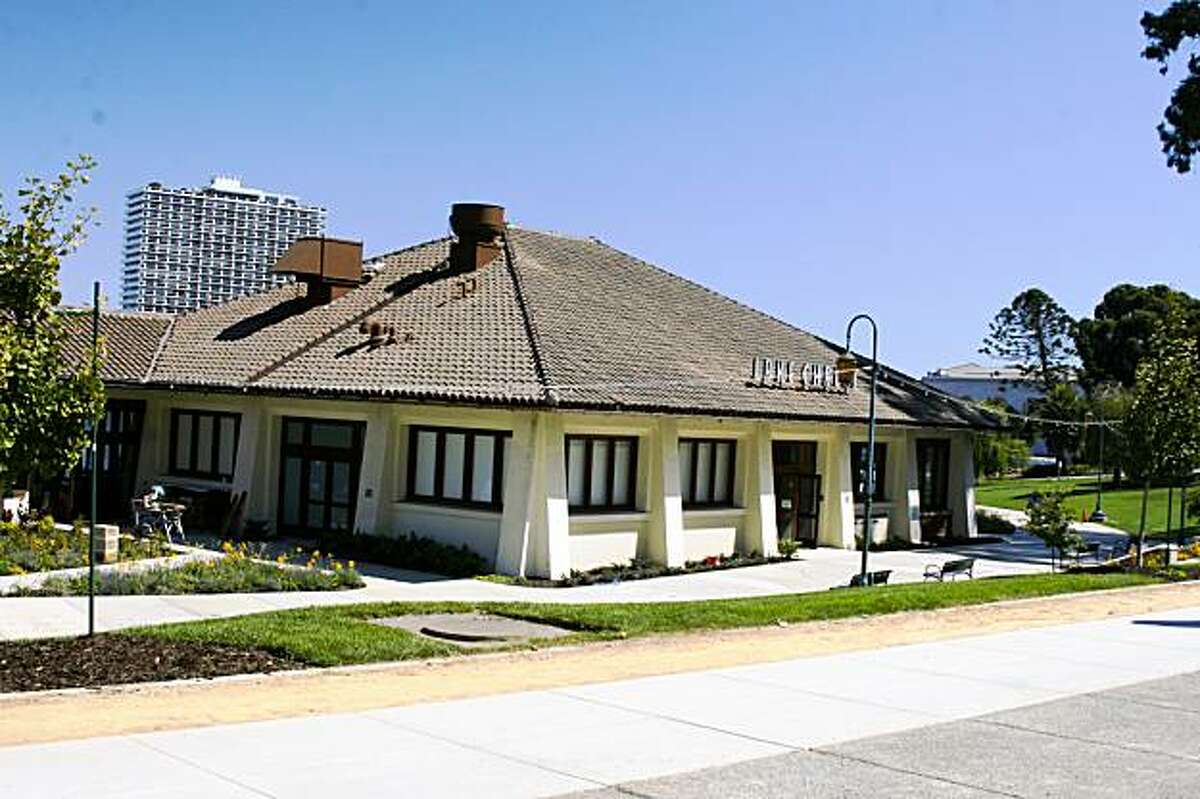 Lake Chalet Seafood Bar & Grill is a 100-year-old structure located at the west end of Lake Merritt in Oakland.
