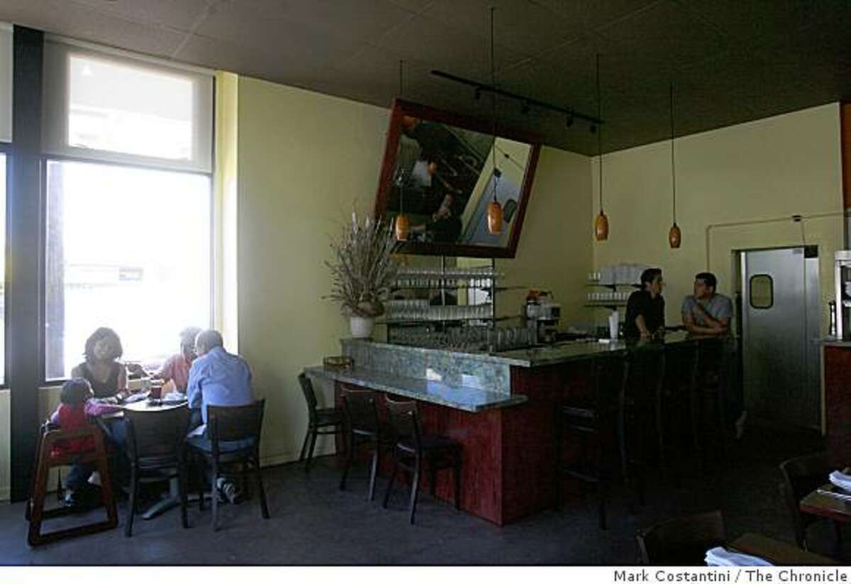 Interior of Limone is photographed in San Francisco, Calif., on Wednesday, October 15, 2008