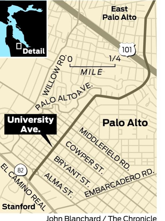 University Avenue, Palo Alto