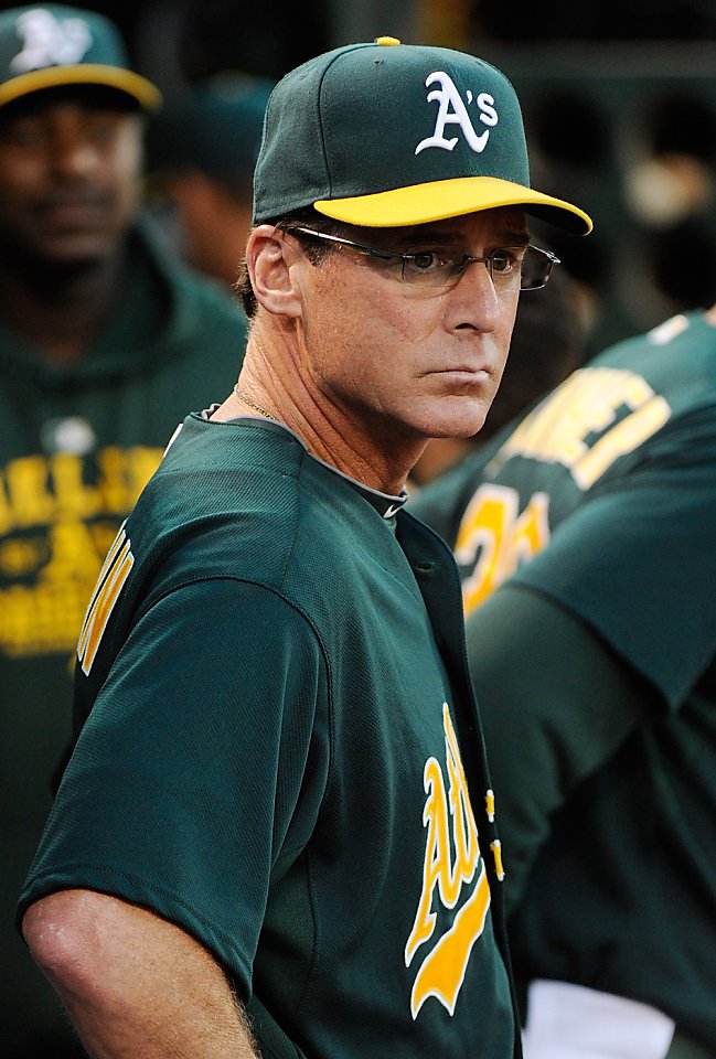 A's adjust to conditions, 'Moneyball' be darned