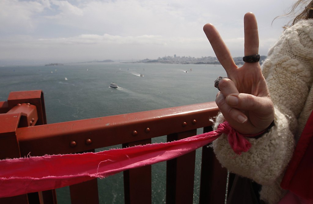 Golden Gate Bridge Peace Rally