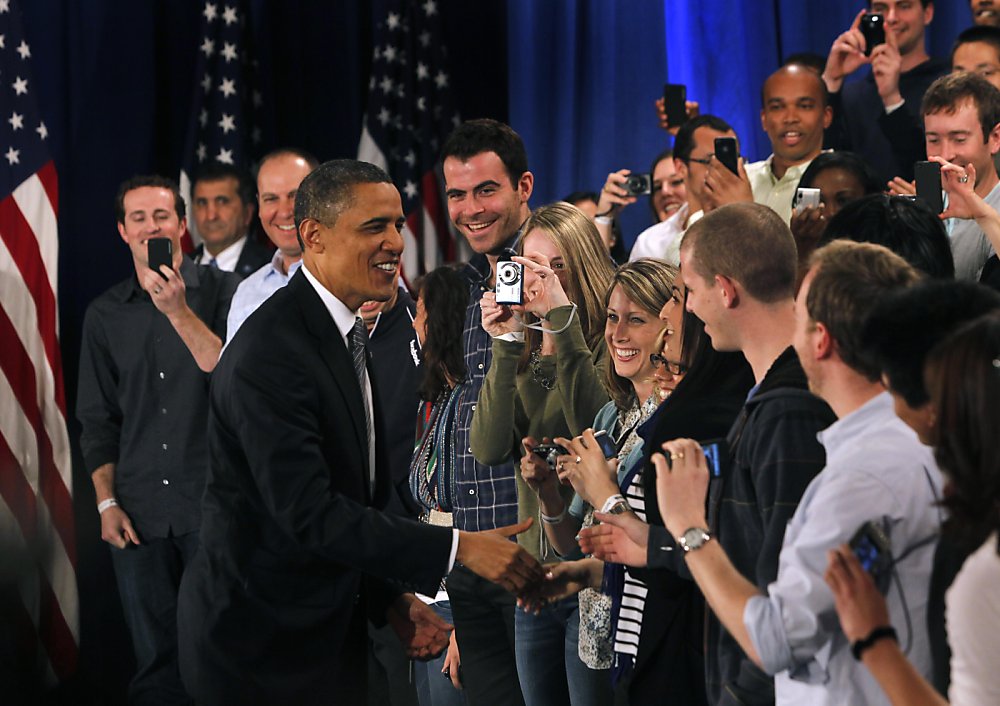 Obama campaign increasingly turns to technology