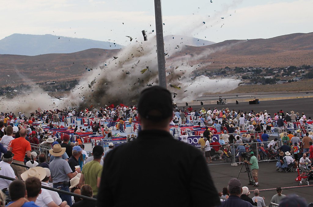Guardian Flight Crash Reno Reno crash probe looks at whether plane lost part