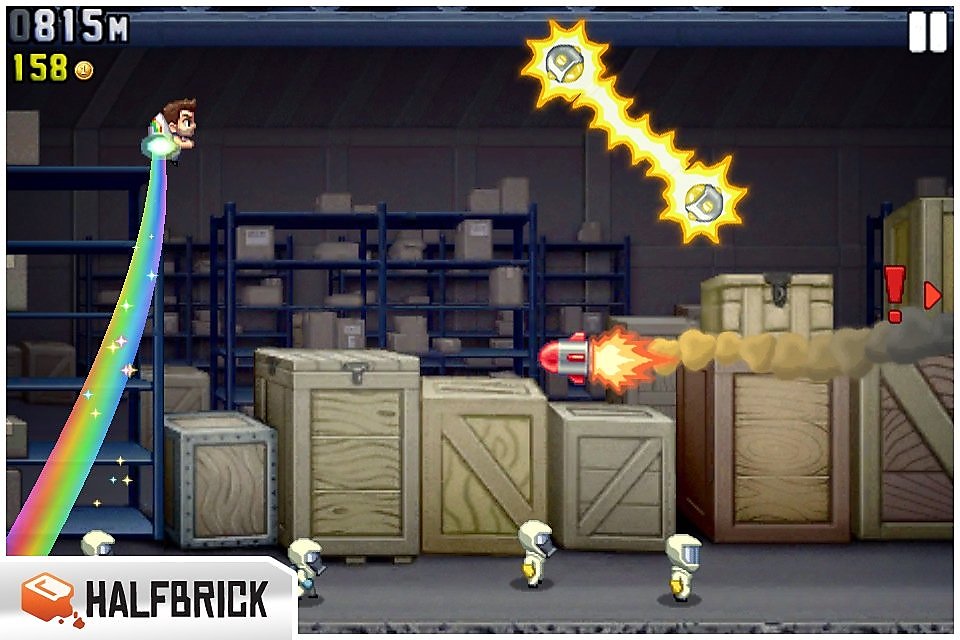 'Jetpack Joyride' review Very addictive game