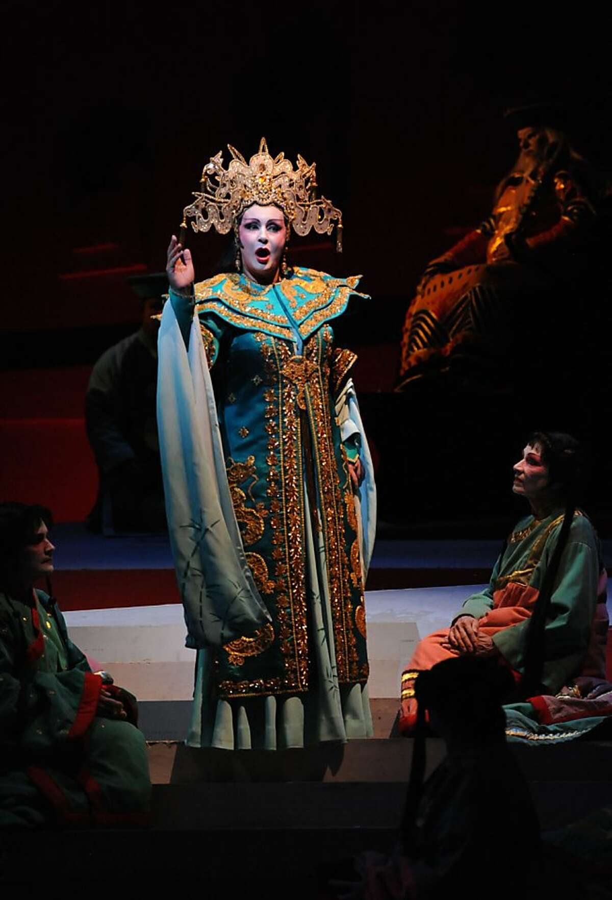 SF Opera review Powerful 'Turandot' opens season