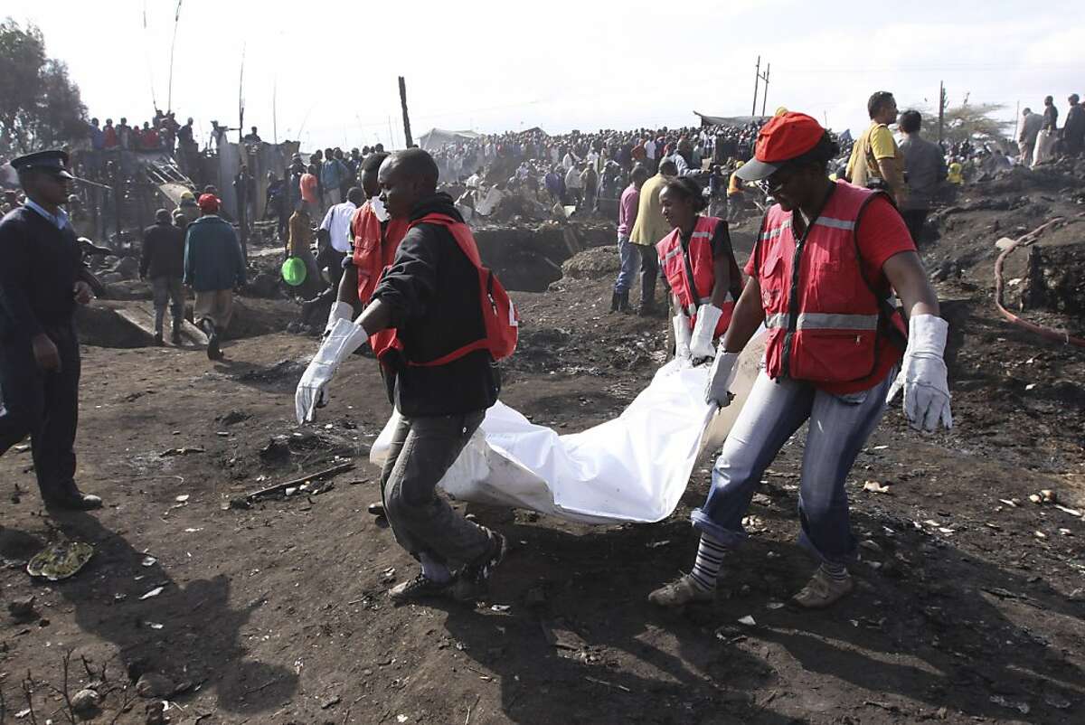 Kenya: 75 die in pipeline explosion in Nairobi slum