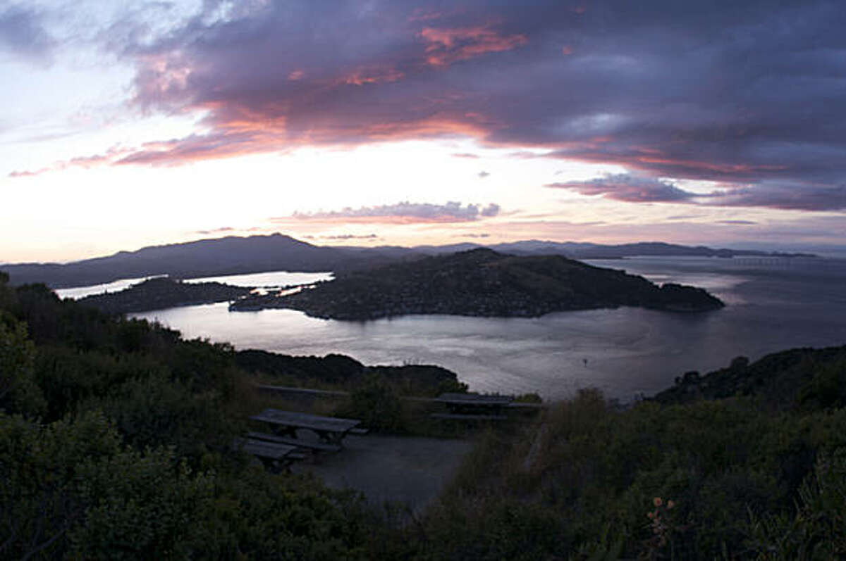 Pitching a tent on Angel Island An urban camping story