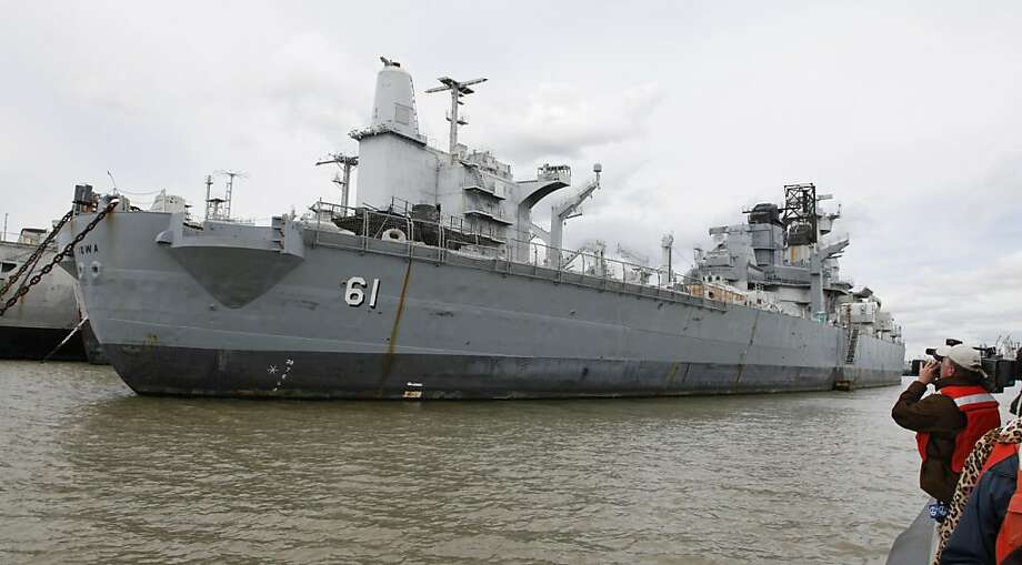 Battleship Iowa To Be Los Angeles Museum Sfgate