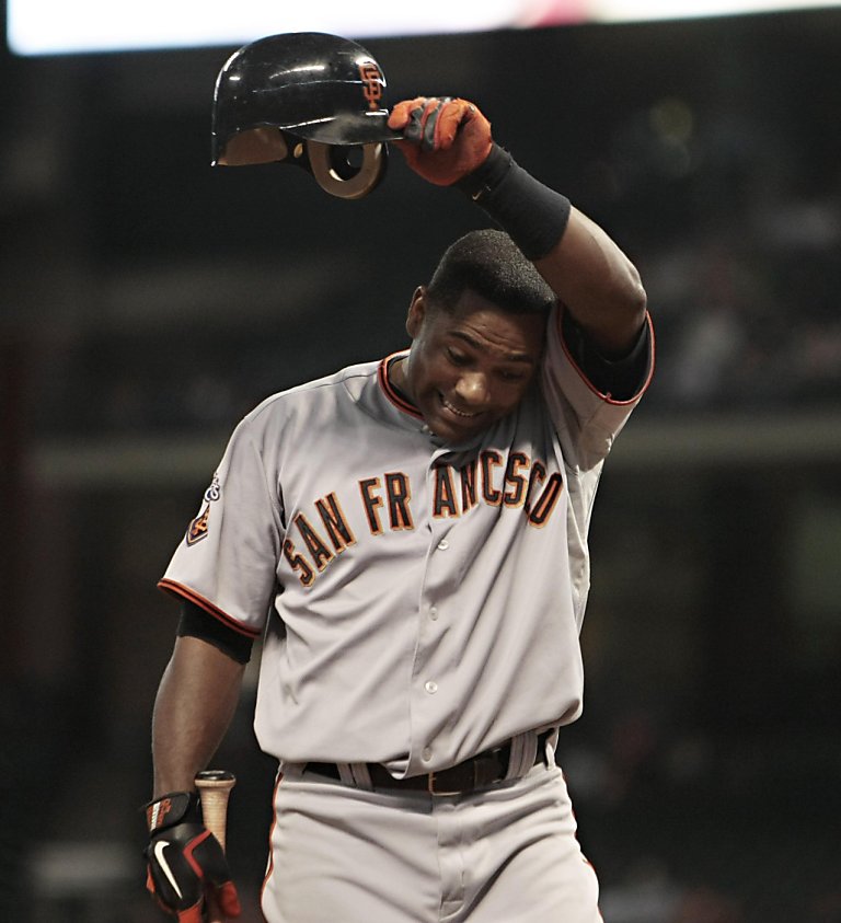 Free-falling Giants drop Miguel Tejada and Aaron Rowand - NBC Sports