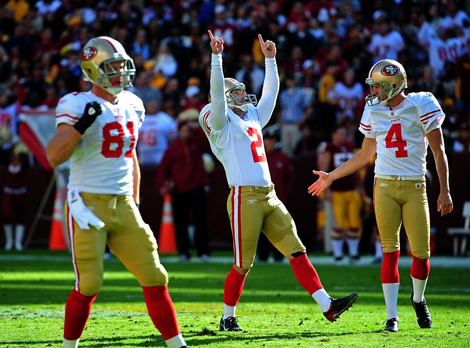 49ers win 6th straight, 19-11 over Redskins