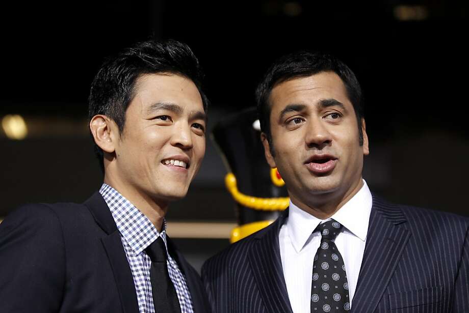 cast members kal penn right and john cho pose together at the premiere of - A Very Harold Kumar 3d Christmas Cast cast members kal penn right and john cho pose together at the premiere of - A Very Harold Kumar 3d Christmas Cast