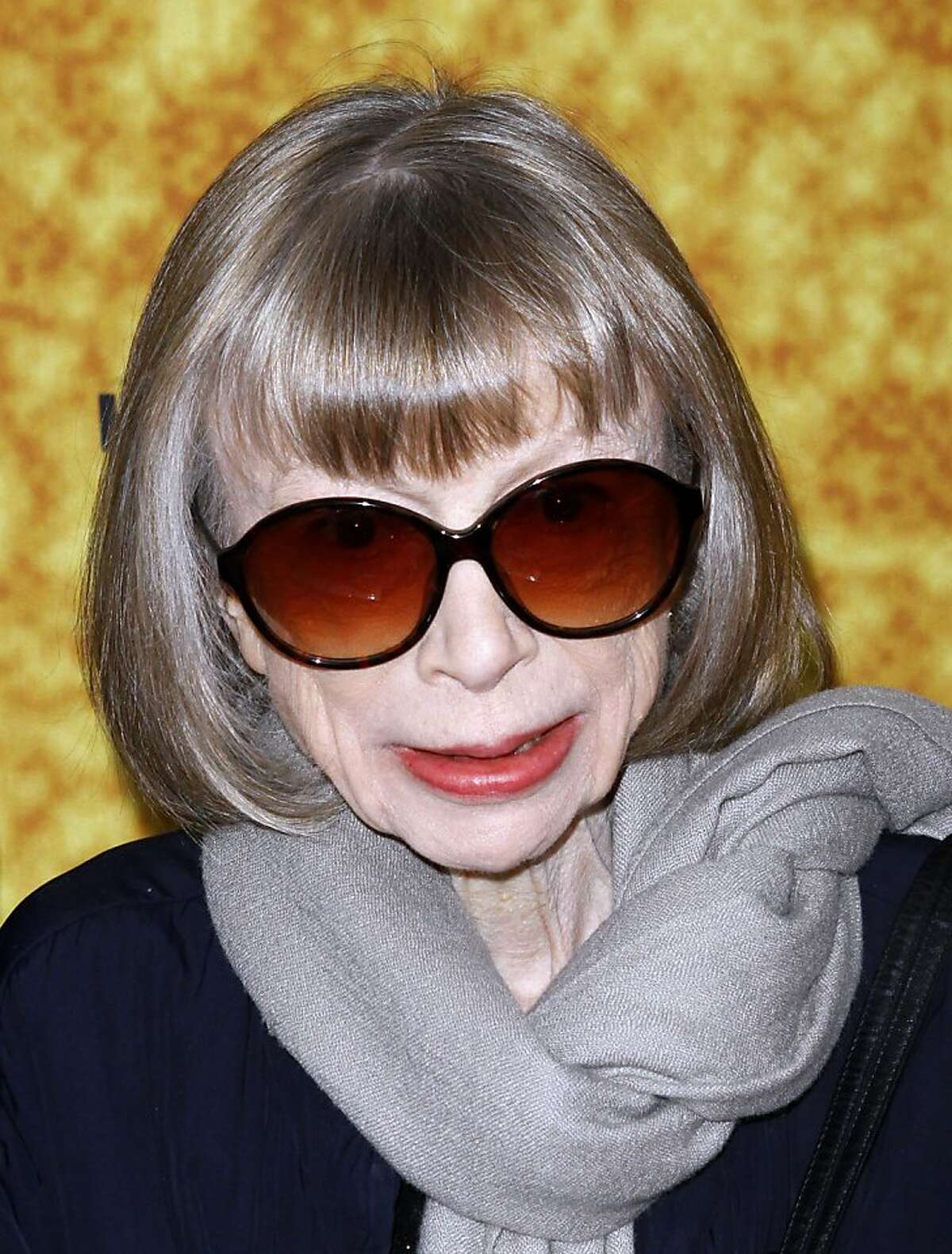Joan Didion, shown at a premiere on October 6, 2011, has a new book "Blue Nights" ($25 from Alfred A. Knopf). (Donna Ward/Abaca Press/MCT)