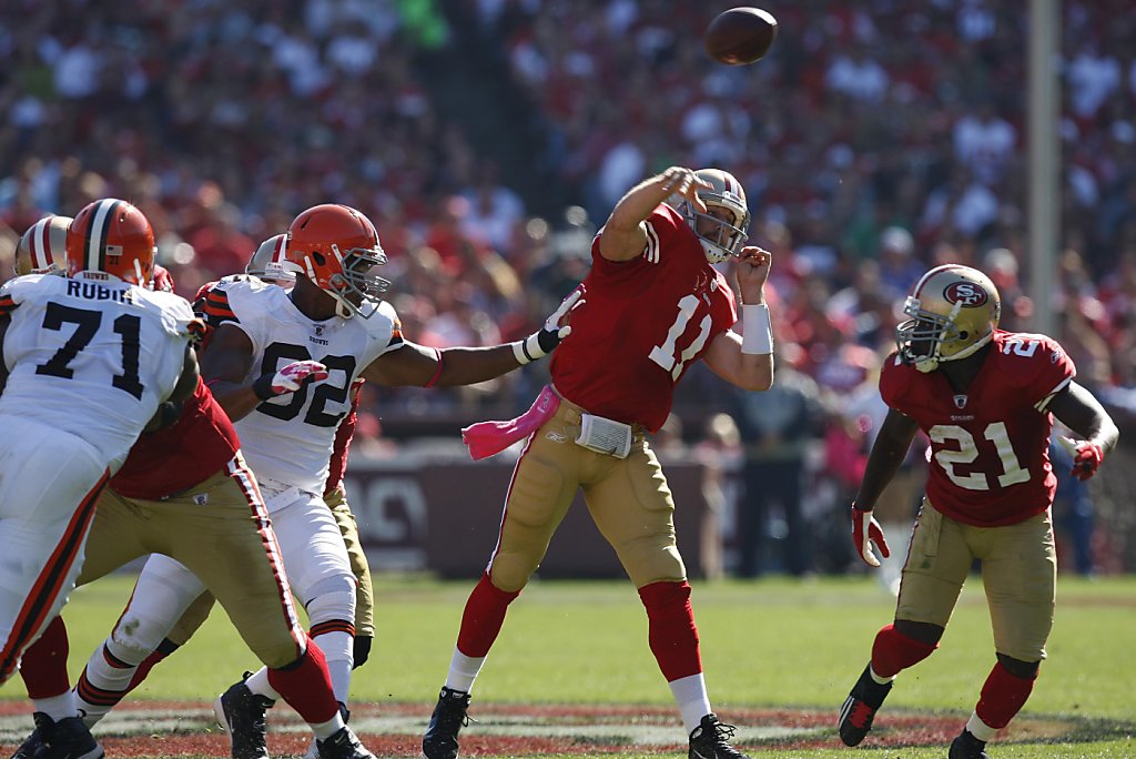 49ers' unflashy offense smells like victory