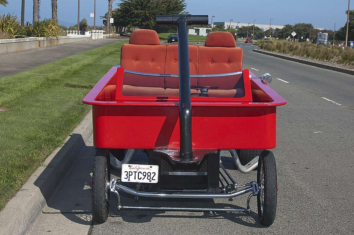 red flyer wagon car