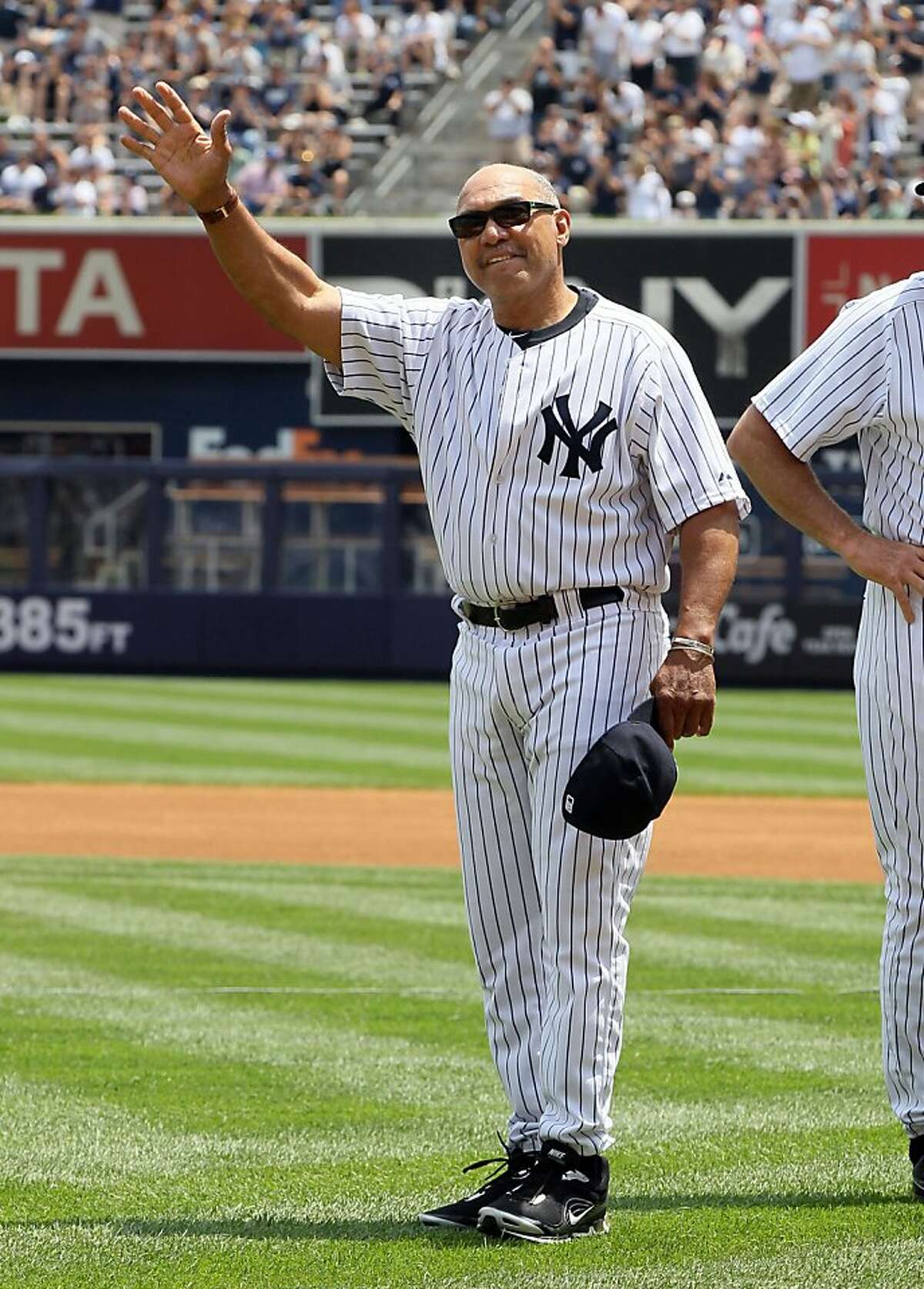 Reggie Jackson is introduced during the New York Yankees 65th Old Timers Day ceremony. The New York Yankees defeated the Colorado Rockies, 6-4, at Yankee Stadium in New York on Sunday, June 26, 2011. (Jim McIsaac/Newsday/MCT) Ran on: 07-07-2011 Photo caption Dummy text goes here. Dummy text goes here. Dummy text goes here. Dummy text goes here. Dummy text goes here. Dummy text goes here. Dummy text goes here. Dummy text goes here.###Photo: names07_PH_reggie1308960000Newsday###Live Caption:Reggie Jackson is introduced during the New York Yankees 65th Old Timers Day ceremony. The New York Yankees defeated the Colorado Rockies, 6-4, at Yankee Stadium in New York on Sunday, June 26, 2011. (Jim McIsaac-Newsday-MCT)###Caption History:Reggie Jackson is introduced during the New York Yankees 65th Old Timers Day ceremony. The New York Yankees defeated the Colorado Rockies, 6-4, at Yankee Stadium in New York on Sunday, June 26, 2011. (Jim McIsaac-Newsday-MCT)###Notes:508709 Rockies at Yankees###Special Instructions:NC BL NEW YORK CITY OUT INTERNET USE OUT