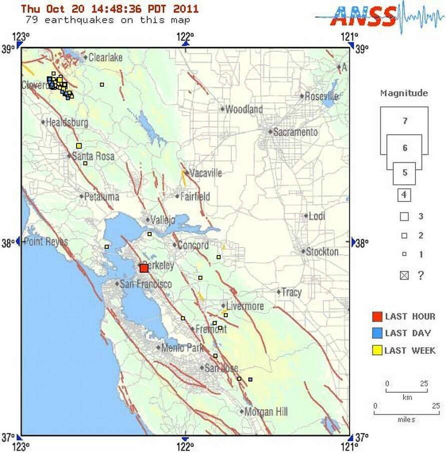 4.0 Quake Hits East Bay - SFGate