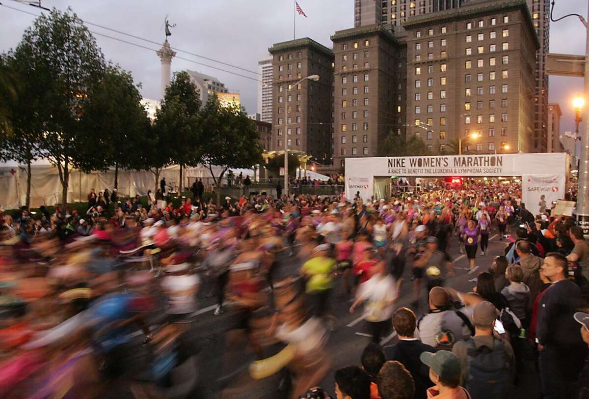 22,000-plus women compete in S.F.'s Nike marathon