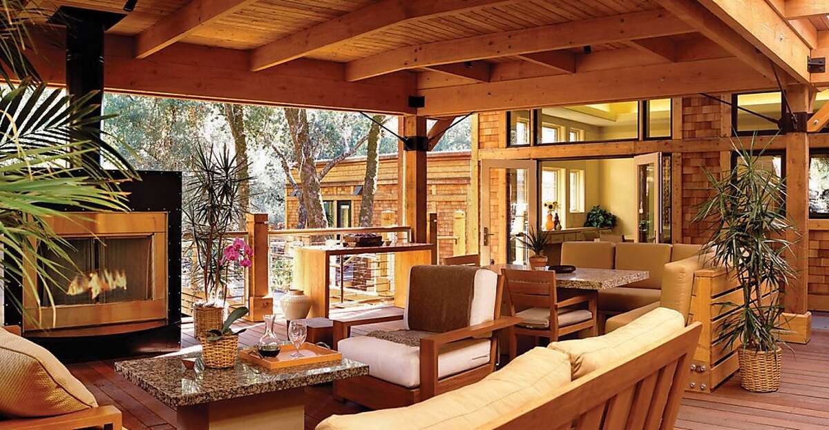 Calistoga spa's quietude