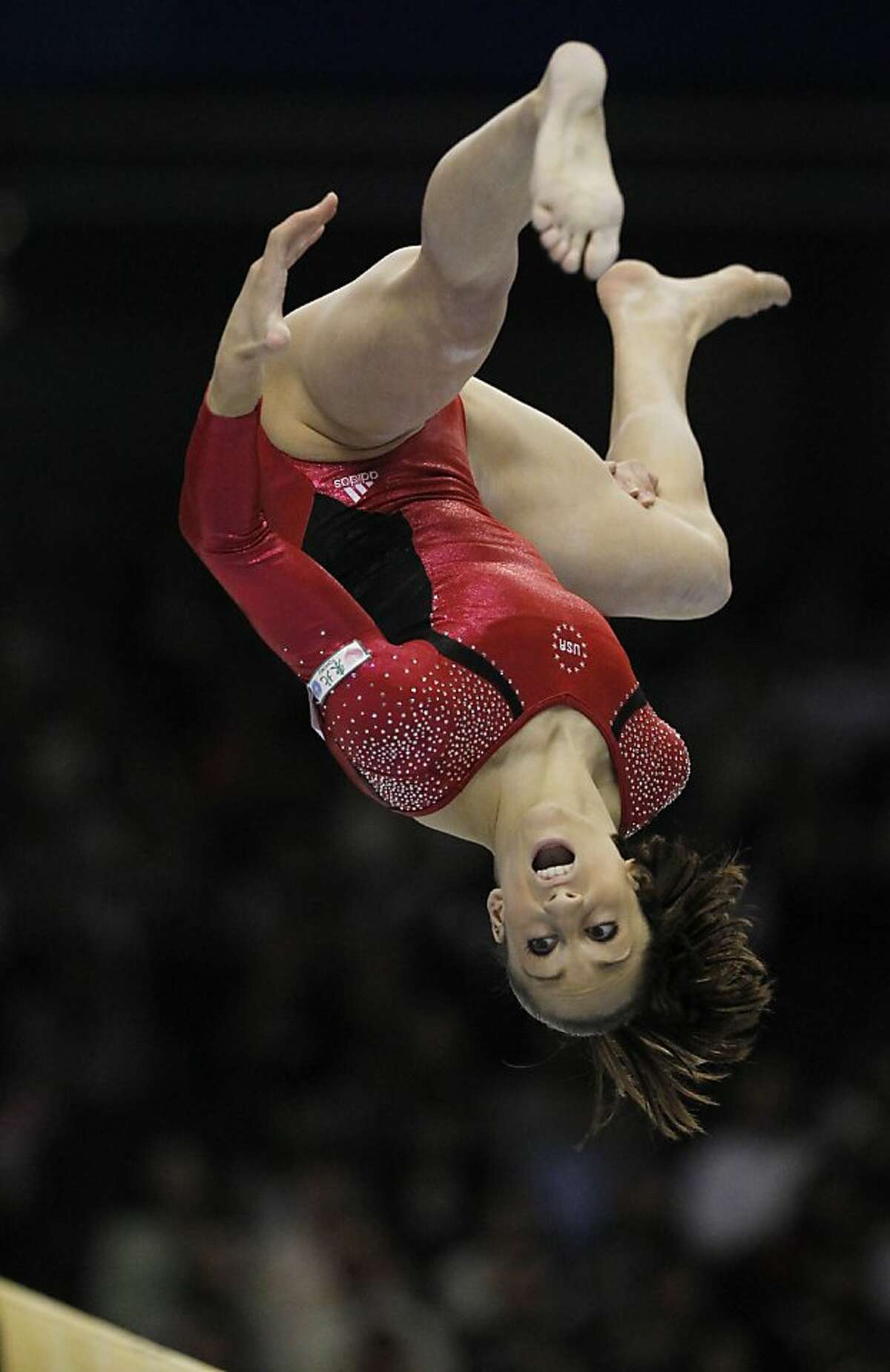 U S Women Win World Gymnastics Title