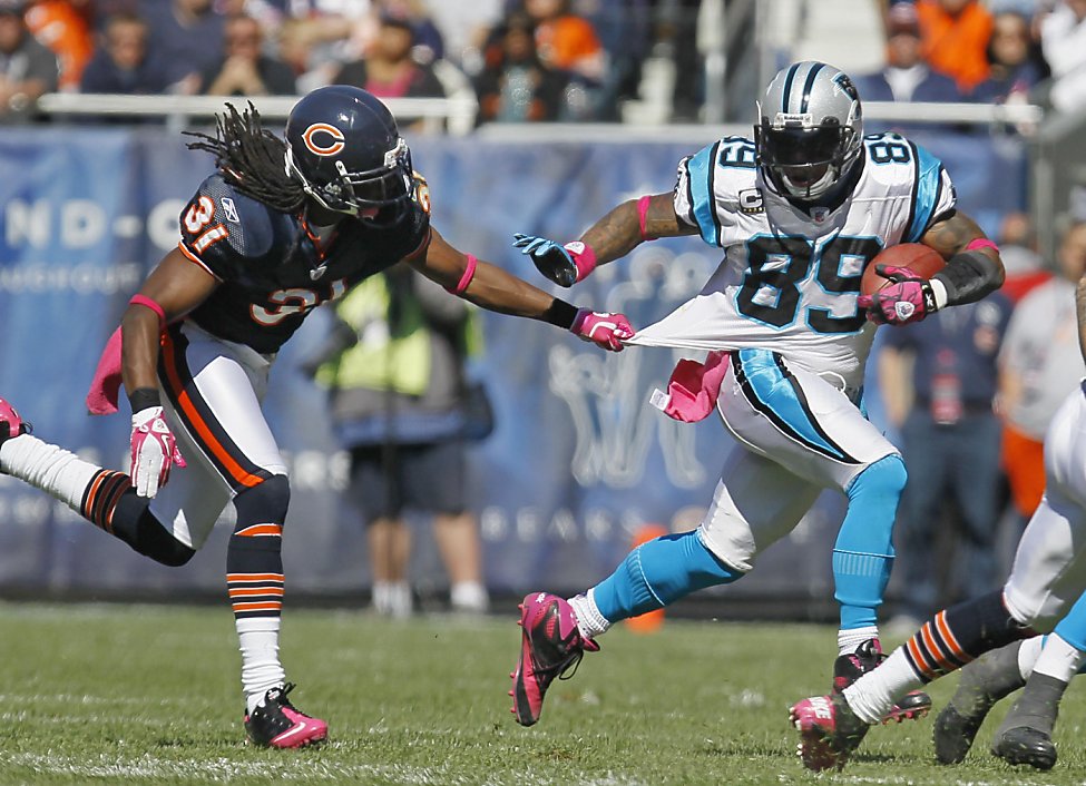 Hester sets record, Bears beat Panthers 34-29