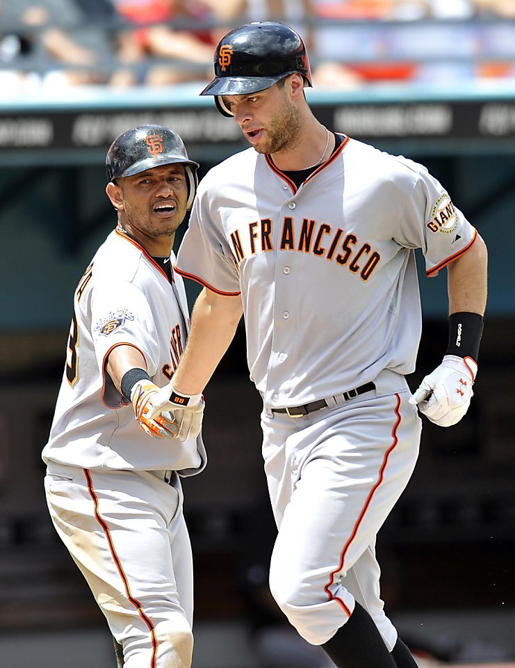 Toronto Blue Jays - Meet Brandon Belt! 🔹 Nicknames: Sparky, Captain, Baby  Giraffe 🔹 He LOVES chicken tenders 🔹 He's a 2x World Series Champ 🔹 He's  also an MLB All-Star