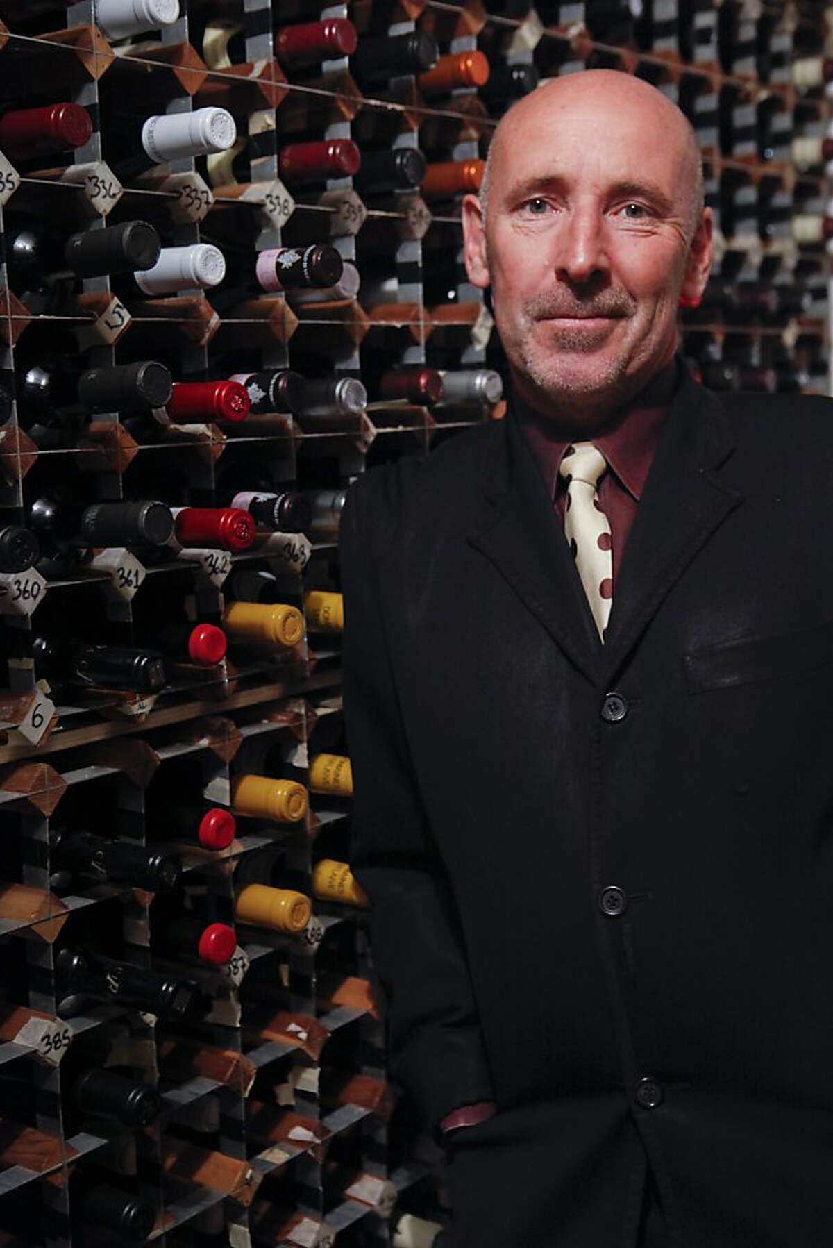 Jonathan Waters, wine director at Chez Panisse, is seen in on Thursday, Aug. 18, 2011 in Berkeley, Calif.