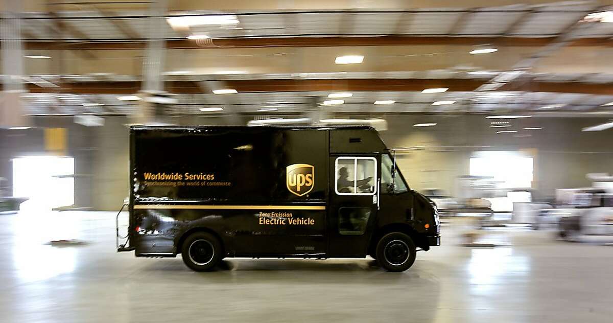 UPS' brown trucks get greener with electric power