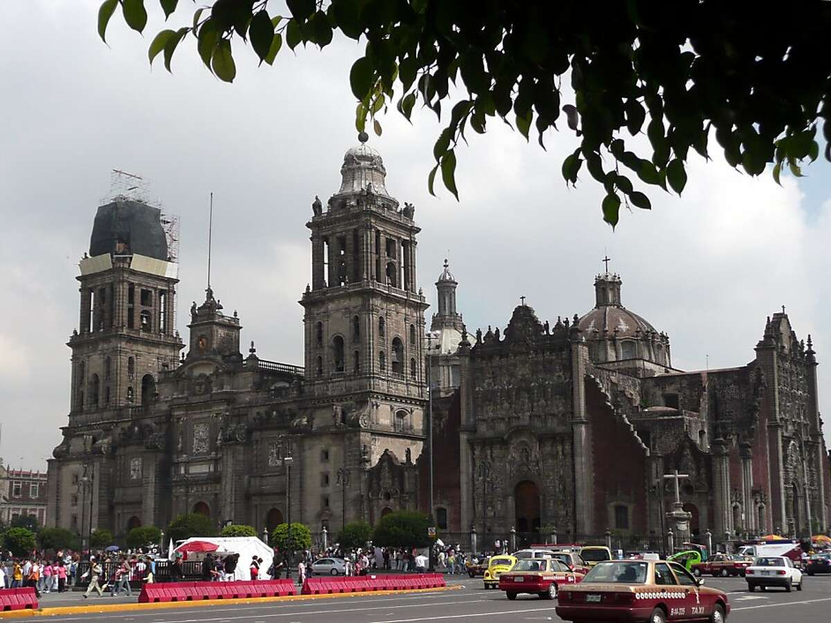 The Metropolitan Cathedral in Mexico City is the largest and oldest cathedral in Latin America. Begun in the 16th century, the cathedral dominates the city's huge plaza, the Zocalo. Mexico City -- Catedral Metropolitana on the Zocalo in the Centro Historico. Christine Delsol/Special to The Chronicle ONE-TIME USE ONLY Contact photographer for reuse