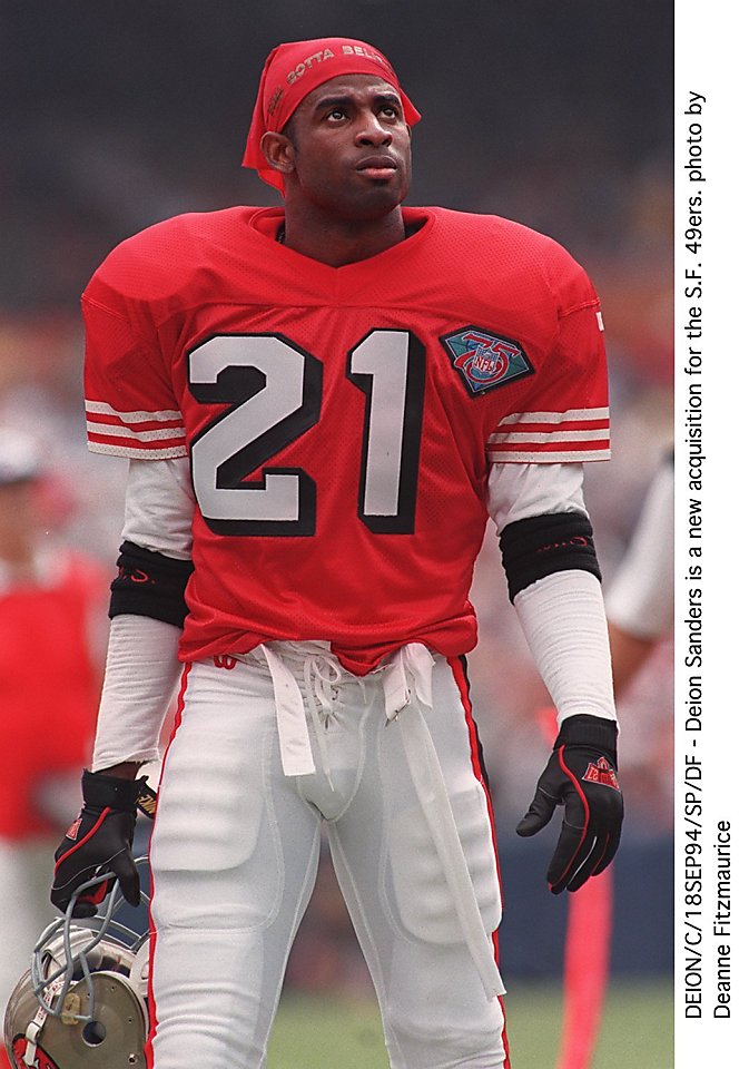 Deion Sanders' year with 49ers was pure Prime Time