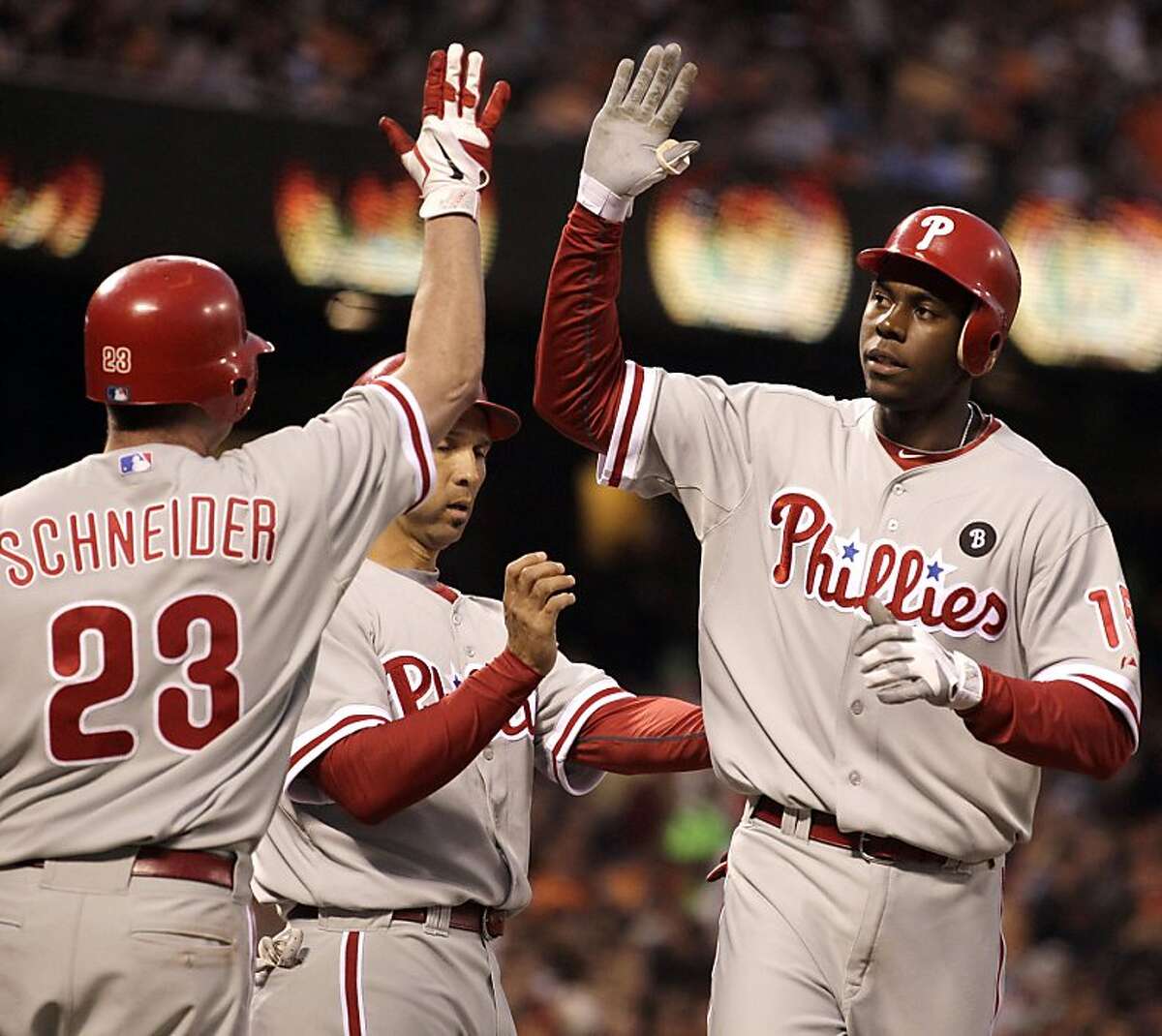 SF Giants' benchesclearing brawl in Phillies rout