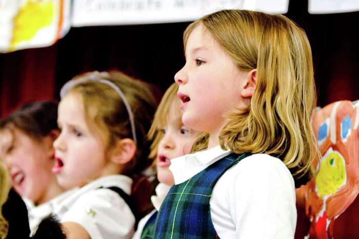 Greenwich Academy students sing seasonal songs in holiday concert