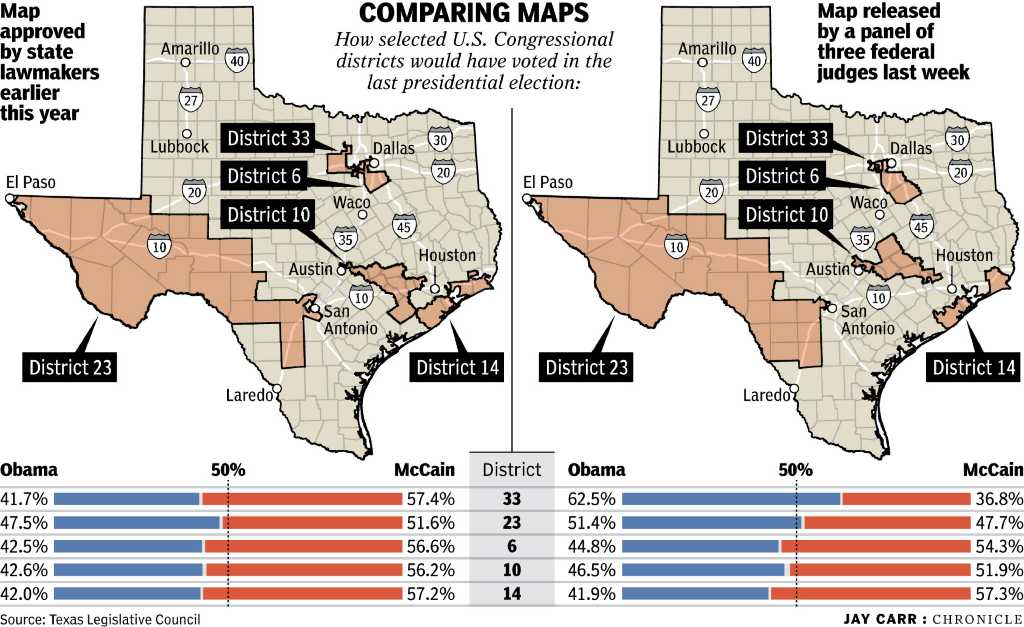 Texas Democrats Hope To Make Most Of Courts Redistricting T 4523