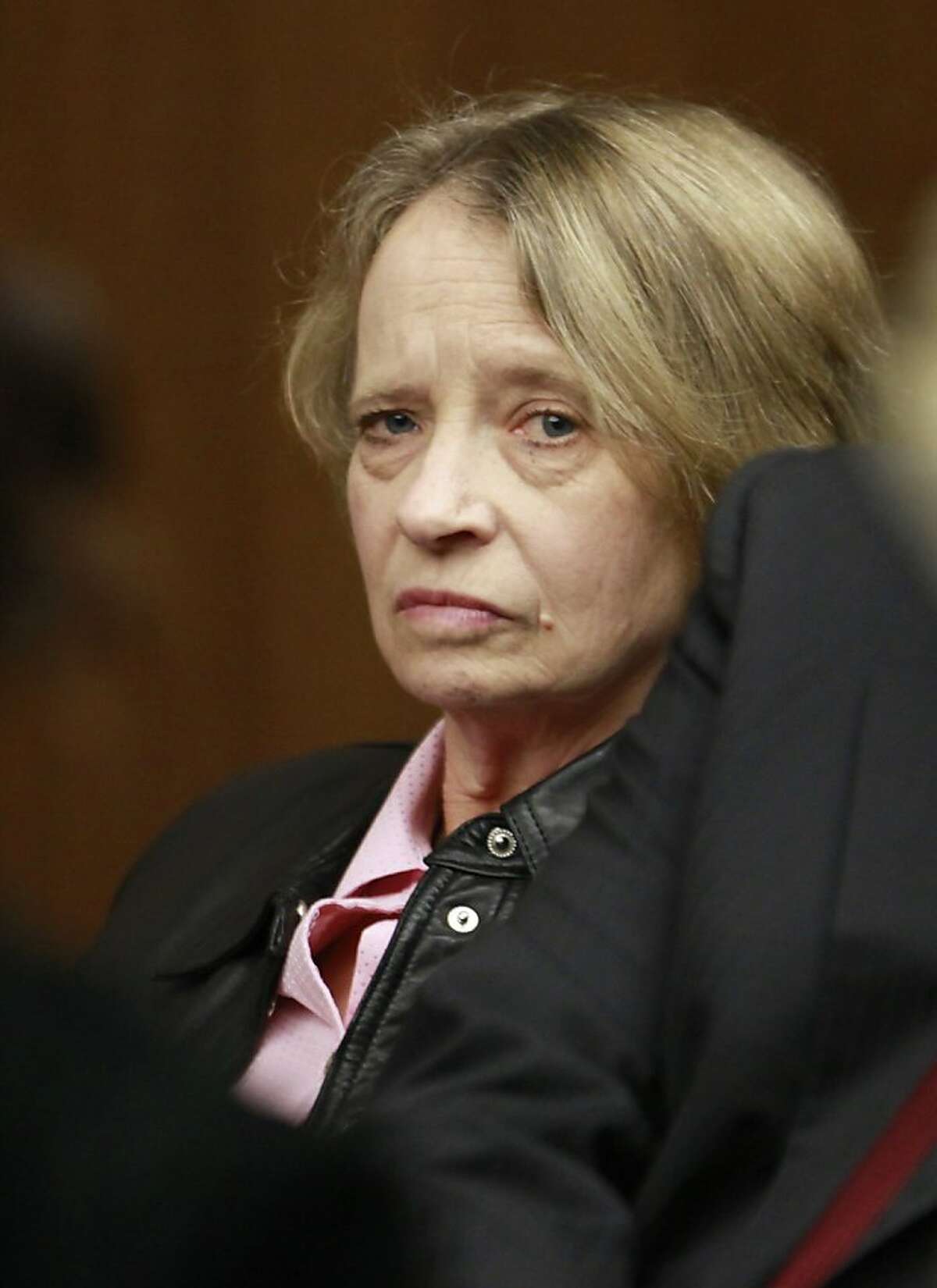 Former longtime San Francisco lab technician Deborah Madden appears for her arraignment for drug possession in a South San Francisco, Calif., courtroom, Monday, April 5, 2010. The San Francisco police crime lab was shut March 9, 2010 amid allegations in December that Madden stole cocaine evidence. Madden was in court on Monday on an unrelated charge to the lab scandal. (AP Photo/Paul Sakuma) Ran on: 04-06-2010 Former lab technician Deborah Madden pleaded not guilty Monday to a felony cocaine possession charge that is not directly related to the drug lab scandal. Ran on: 04-06-2010 Former lab technician Deborah Madden pleaded not guilty Monday to a felony cocaine possession charge that is not directly related to the drug lab scandal. Ran on: 04-14-2010 Ex-lab technician Deborah Madden said she put trace cocaine in bindles and took it home. Ran on: 04-14-2010 Ex-lab technician Deborah Madden said she put trace cocaine in bindles and took it home. Ran on: 04-16-2010 Deborah Madden has left her job at the lab, but has not been charged in connection with the allegations. Ran on: 04-20-2010 Deborah Madden, a longtime technician at the San Francisco police crime lab, is suspected of stealing cocaine booked as evidence. Ran on: 04-20-2010 Deborah Madden, a longtime technician at the San Francisco police crime lab, is suspected of stealing cocaine booked as evidence. Ran on: 04-25-2010 Deborah Madden is suspected of stealing evidence. Ran on: 05-23-2010 Deborah Madden is suspected of taking drugs from a crime lab. Ran on: 05-26-2010 Deborah Madden Ran on: 05-26-2010 Deborah Madden Ran on: 06-12-2010 Deborah Madden is suspected of stealing crime-lab drugs. Ran on: 06-15-2010 Deborah Maddens domestic violence conviction was disclosed. Ran on: 06-15-2010 Deborah Maddens domestic violence conviction was...