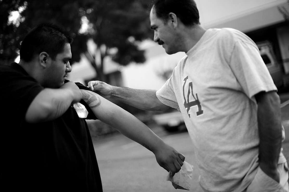 Removal of gang tattoos more common