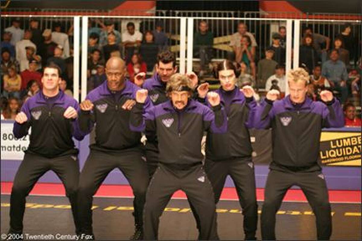 The Purple Cobras from "Dodgeball: A True Underdog Story"
