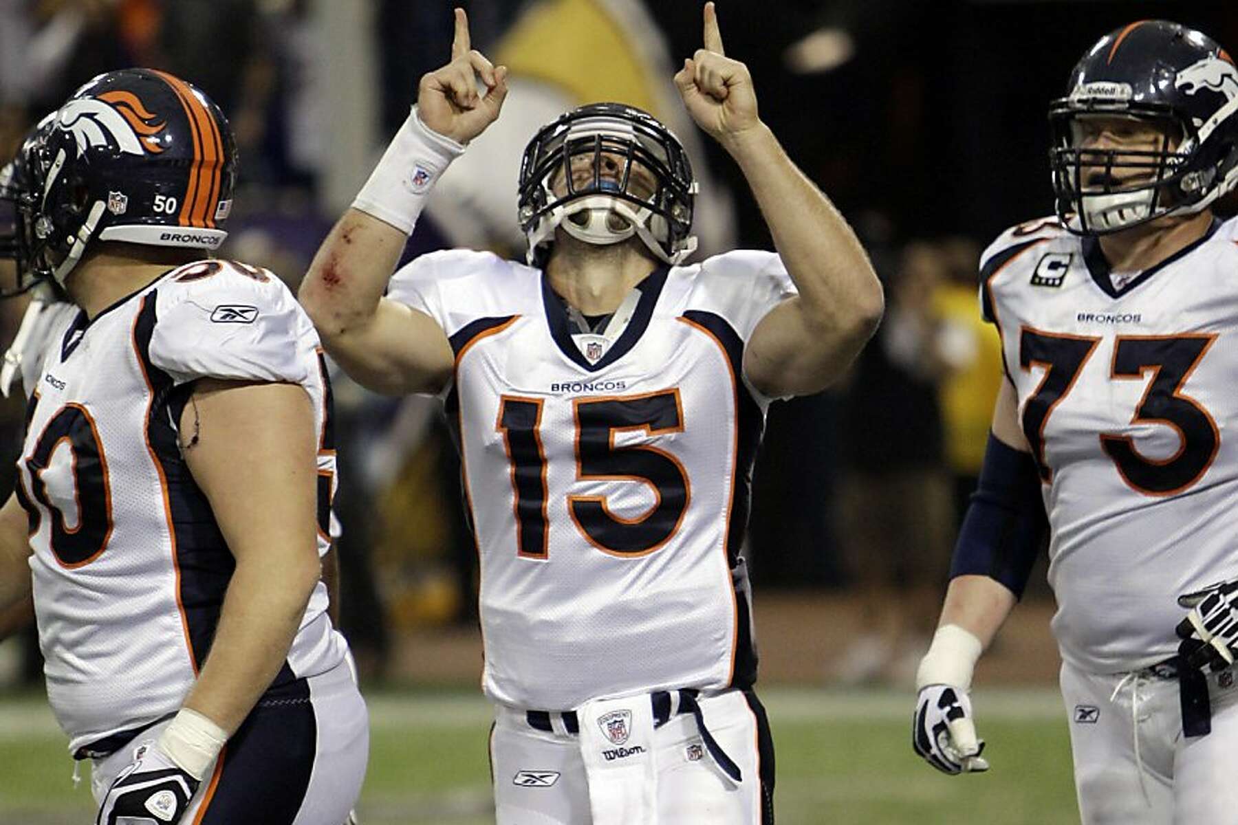 Tim Tebow leads Broncos to win