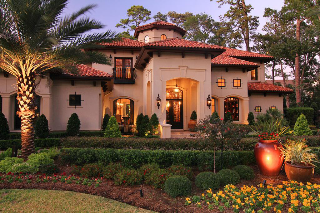 Mediterraneanstyle home for sale in Sherwood Forest subdivision