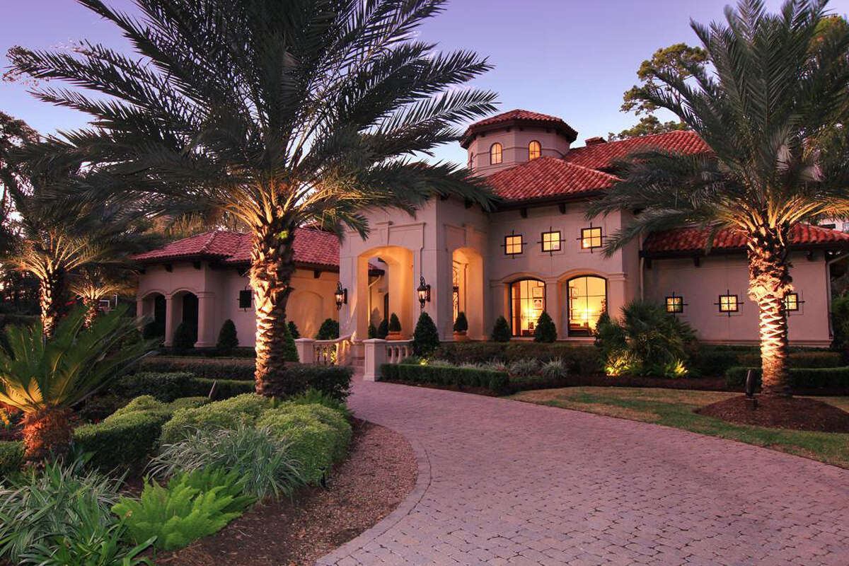 Mediterraneanstyle home for sale in Sherwood Forest subdivision