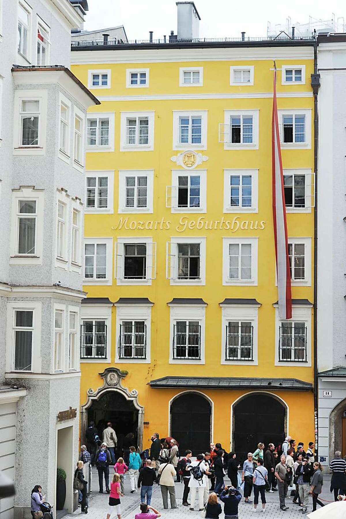Mozart's birthplace Historic Salzburg still alive with music