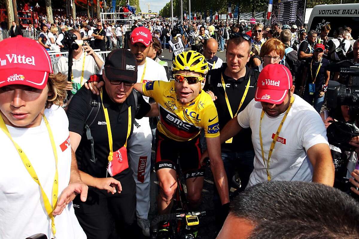Cadel Evans First Australian To Win Tour De France 