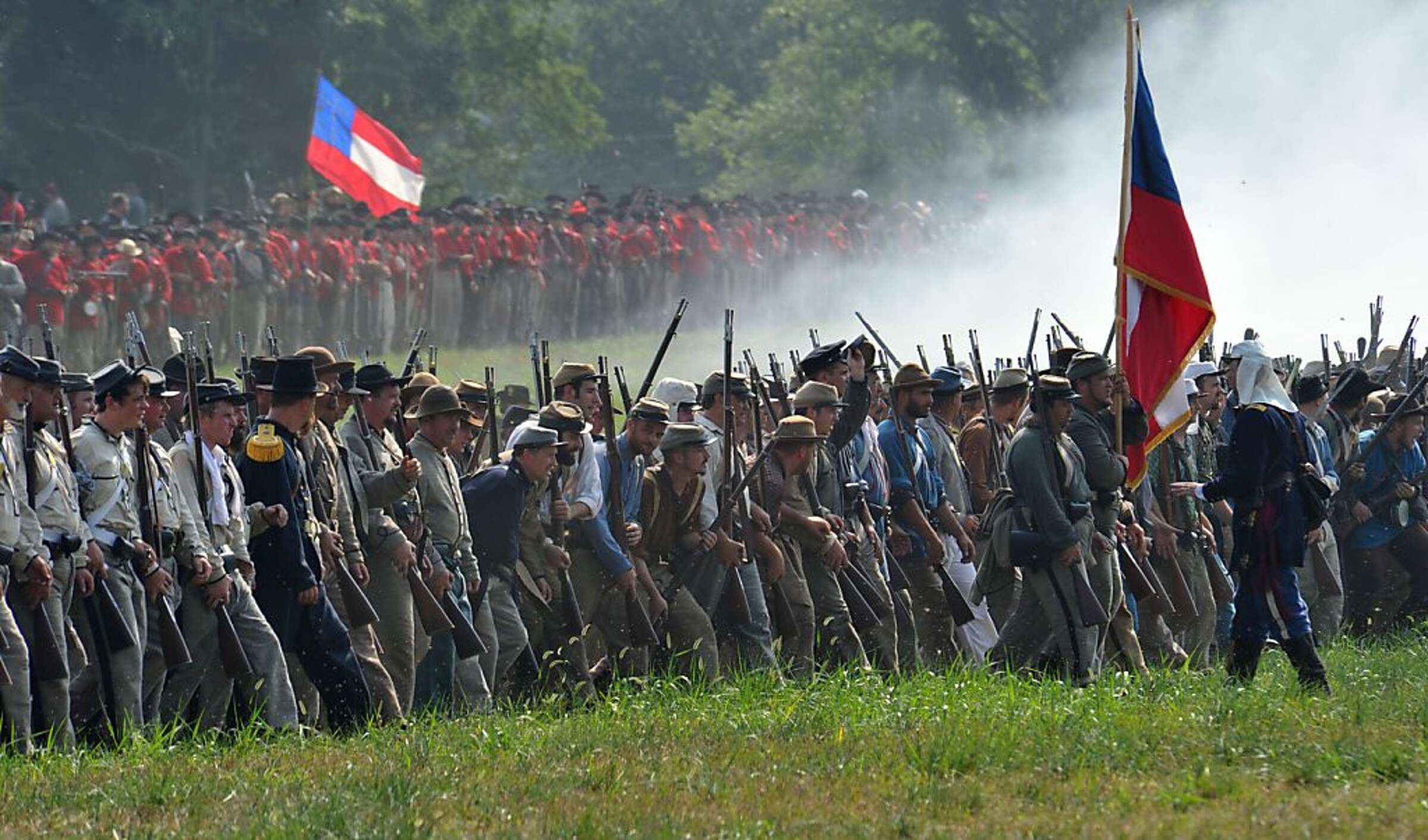First Bull Run Uniforms Highlights from the First Battle of Bull Run reenactment