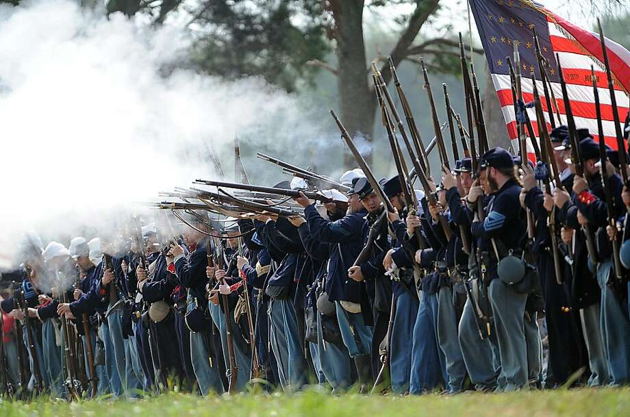 Highlights from the First Battle of Bull Run reenactment SFGate