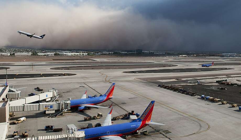 Severe dust storm hits Phoenix - SFGate